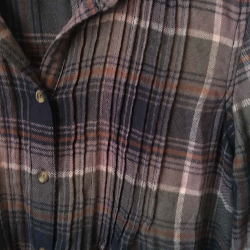 American Eagle Half Button Ultra Soft Flannel - image 3